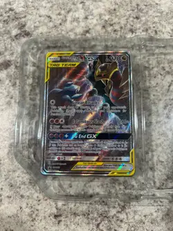 5 pokemon cards tag team promos 4 Lucario/Melmetal & 1 Garchomp/Giratina - Image 1