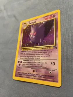 Pokemon TCG Jungle Set Gengar Holo Rare Card 5/62 LP/MP - Image 3
