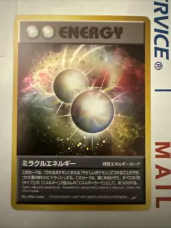 Miracle Energy Neo Destiny Holo Japanese Pokemon Card - Image 1