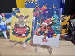 Pokemon Merry Christmas Card Database - Christmas Eevee Set - Image 3