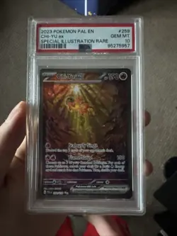 Pokemon TCG Chi-Yu EX Scarlet & Violet Paldea Evolved Holo Card 259/193 PSA 10 - Image 1