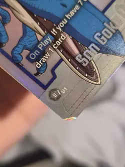 Dragon Ball Super Daima Son Goku (Mini) NYCC Promo Card - Image 2