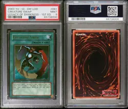 Yu-Gi-Oh! Creature Swap LOD-081 Ultra Rare 1st Edition PSA 9 Mint! CGC BGS WOW - Image 2