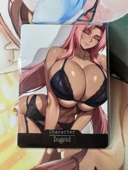 Ingrid Taimanin Goddess Story Waifu Anime Custom Card - Image 1