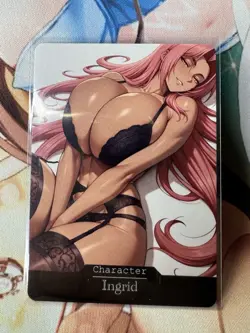 Ingrid Taimanin Goddess Story Waifu Anime Custom Card - Image 1