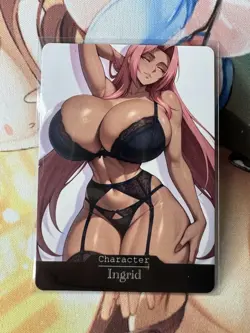 Ingrid Taimanin Goddess Story Waifu Anime Custom Card - Image 1