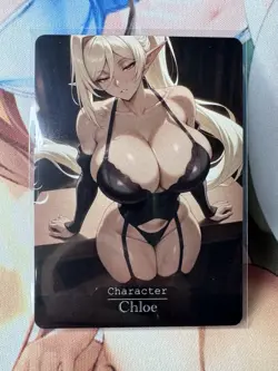 Chloe Kuroinu hentai Anime Doujin Waifu ACG Custom Card - Image 1