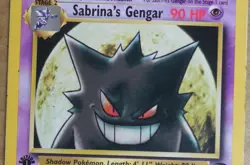 Sabrina's Gengar 29/132 Rare Non-Holo 1st Edition Gym Challenge Pokemon Card MP - Image 4