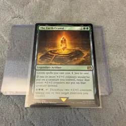 The Earth Crystal R 0184 Regular Final Fantasy Magic the Gathering MTG Card NM/M - Image 1