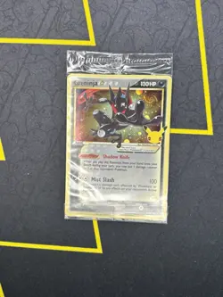 Greninja SWSH144 - Gold Star Promo Holo Pokemon Card Celebrations SWIRL - Sealed - Image 4