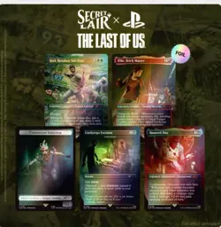 2025Magic: The Gathering Foil Secret Lair x Playstation The Last Of Us Part1 - Image 1