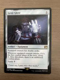 Genji Glove Final Fantasy Regular Magic The gathering - Image 1
