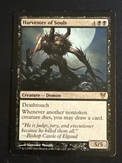 1x Harvester of Souls (107) Avacyn Restored MP MTG Magic the Gathering x1 MKE - Image 1