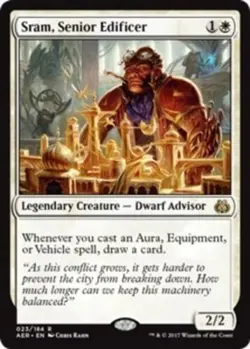 MTG Sram, Senior Edificer - AER Aether Revolt LP - Image 1