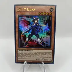Yu-Gi-Oh! K9-17 Izuna - JUSH-EN031 - Ultra Rare - NEAR MINT! - Image 1