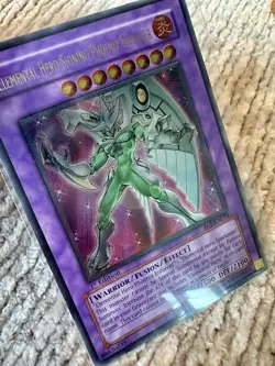 Yu-Gi-Oh! Elemental Hero Shining Phoenix Enforcer EOJ-EN033 Ultimate Rare 1st Ed - Image 3