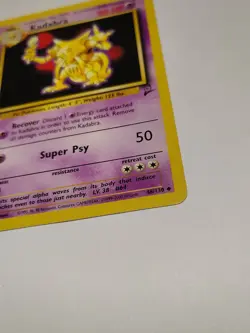 Pokemon TCG Kadabra Base Set 2 46/130 Regular Unlimited Uncommon - Image 5