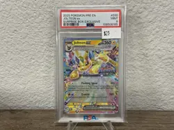 2025 Pokemon pre en jolteon ex surprise box exclusive 030/131 - Image 1