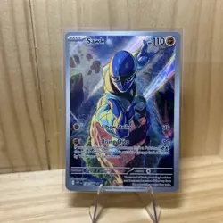 Pokemon TCG Sawk 130/086 Illustration Rare Sv: White Flare - Image 1