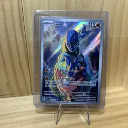 Pokemon TCG Sawk 130/086 Illustration Rare Sv: White Flare - Image 3