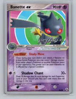 Pokemon TCG Banette ex 85/92 2007 World Championships Regular LP - Image 1