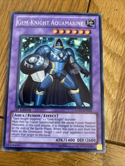 Gem-Knight Aquamarine HA05-EN020 Secret Rare Mixed Editions Near Mint Yugioh - Image 1