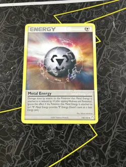 Metal Energy Non-Holo Pokemon Card 120/123 Mysterious Treasures - Image 1