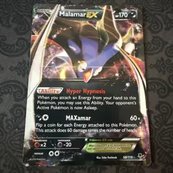 Malamar EX 58/119 XY Phantom Forces Ultra Rare Pokemon Card - Image 1