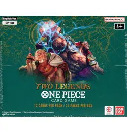 One Piece Card Card ENGLISH OP-08 Two Legends Booster Box ENGLISH Factory Sealed - Image 3