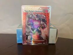 Team Rocket's Handiwork Holo Full Art Pokemon Card 124/124 From Fates Collide - Image 1
