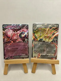 Destined Rivals Team Rocket Tin Promo Cards Set Of 2! - Image 1