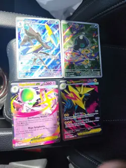 Pokemon TCG: Mega Evolutions 4 Card EX Near Mint Set - Image 1