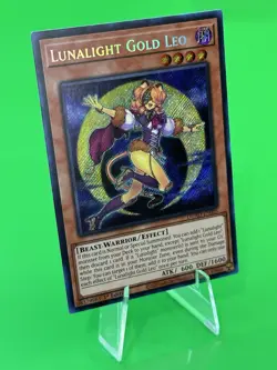 Yu-Gi-Oh Duelist's Advance Lunalight Gold Leo Secret Rare DUAD-EN005 NM!!! - Image 3