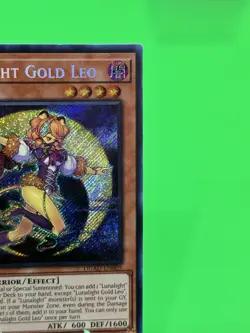 Yu-Gi-Oh Duelist's Advance Lunalight Gold Leo Secret Rare DUAD-EN005 NM!!! - Image 5