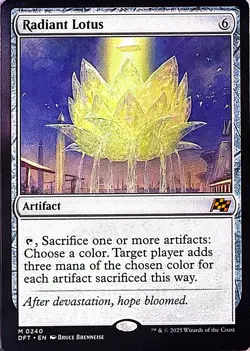 Radiant Lotus Non- Foil M Aetherdrift 240 NM - Image 1