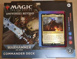 THE RUINOUS POWERS COMMANDER DECK MAGIC THE GATHERING WARHAMMER 40K 40,000.. - Image 1