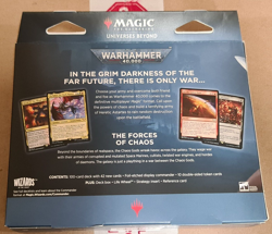THE RUINOUS POWERS COMMANDER DECK MAGIC THE GATHERING WARHAMMER 40K 40,000.. - Image 2