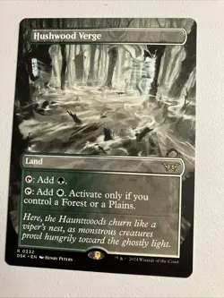 Hushwood Verge (Borderless) Duskmourn: House of Horror Regular - Image 1