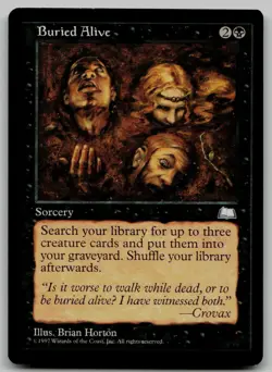 Buried Alive U Weatherlight NM - Image 1