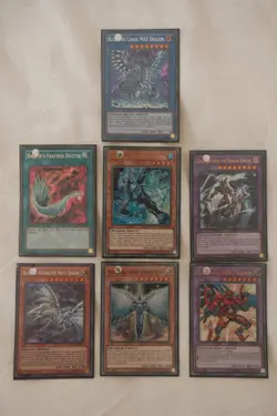 Set of 8 Ultra/Secret Rare Yugioh Cards in Excellent Mint Cards - Image 1