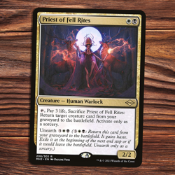 Priest of Fell Rites - Near Mint - Modern Horizons 2 - Magic the Gathering - Image 1