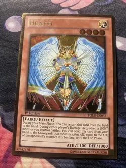 Yu-GI-Oh! Honest PGLD-EN035 Premium Gold 1st Edition NM - Image 1