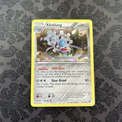 Klinklang 76/114 Shattered Holo Rare Black & White Pokemon - Image 1