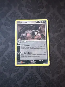 Pokemon EX Power Keepers Mightyena 18/108 Regular Rare Non-Holo - Image 1