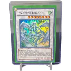 Stardust Dragon Limited Super Rare Yu-Gi-Oh! Card #CT07-EN021 W/ Top Loader - Image 1