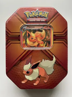 SEALED Pokemon TCG Triple Effect Tin Set LOT Vaporeon Jolteon Flareon 820650102851 - Image 3