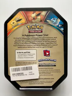 SEALED Pokemon TCG Triple Effect Tin Set LOT Vaporeon Jolteon Flareon 820650102851 - Image 5