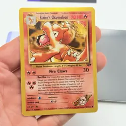CARTA POKEMON BLAIN‘S CHARMELEON 31/132 - ENG - GYM CHALLENGE - NEAR MINT - Image 2