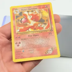 CARTA POKEMON BLAIN‘S CHARMELEON 31/132 - ENG - GYM CHALLENGE - NEAR MINT - Image 3