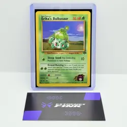 CARTA POKEMON ERIKA‘S BULBASAUR 39/132 - ENG - GYM CHALLENGE - NEAR MINT - Image 1